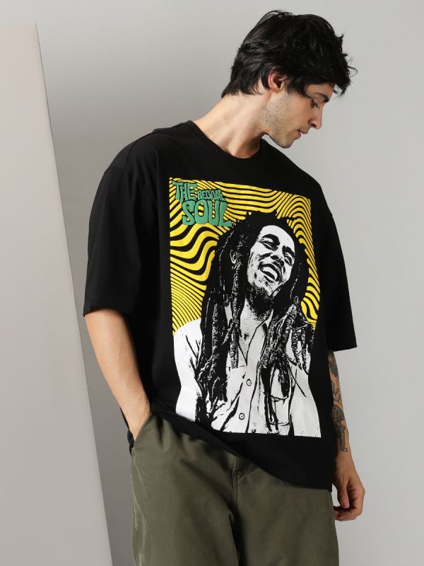 Oversized The Soul Bob Marley Tshirt In India Silly Punter