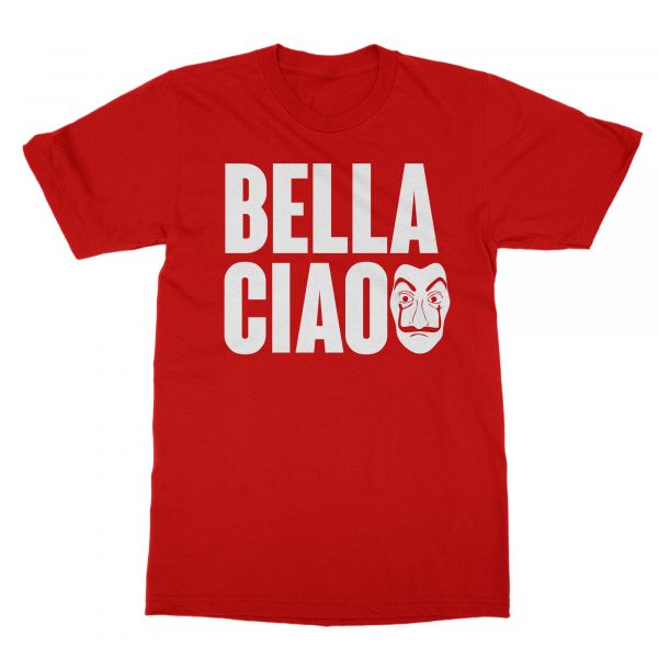 Bella Ciao T shirt from Money Heist Tv Show  by Silly Punter 