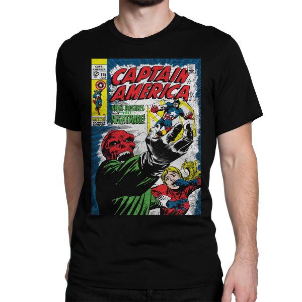 Marvel Comic Captain America Now begins the nightmare by Marvel™ T-shirt 