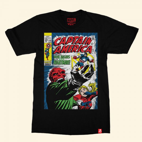 Marvel Comic Captain America Now begins the nightmare by Marvel™ T-shirt