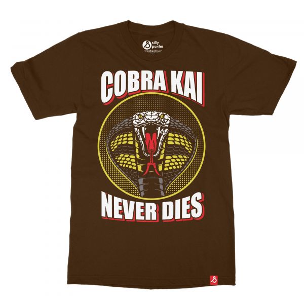 Shop Now Cobra Kai Never Dies Cobra Kai web series Tshirt Online in India.