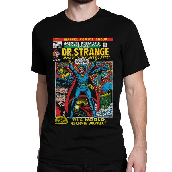Shop Now Marvel: Doctor Strange Comic cover T-Shirt in India SillyPunter