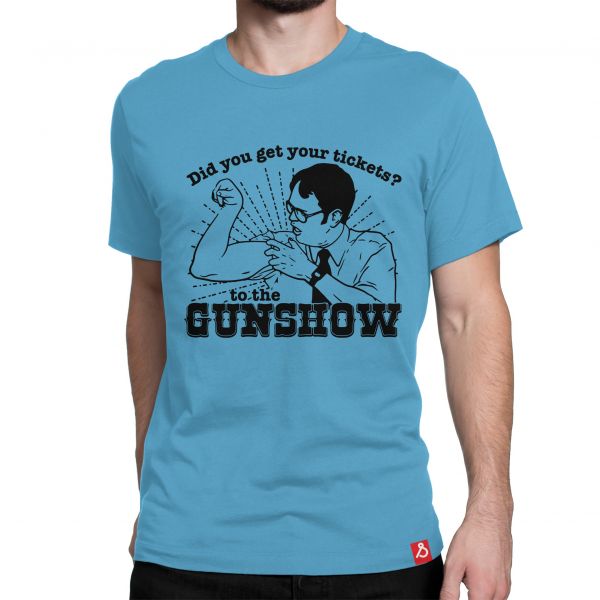 Shop Now The office Dwight Gunshow Tv-Show Tshirt Online in India.