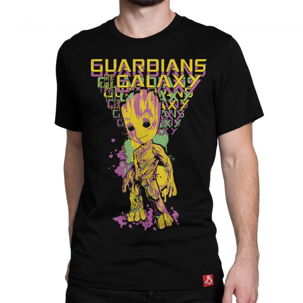Guardians of the Galaxy Vol. 2 Groot Pop Art  by Marvel T-shirt India