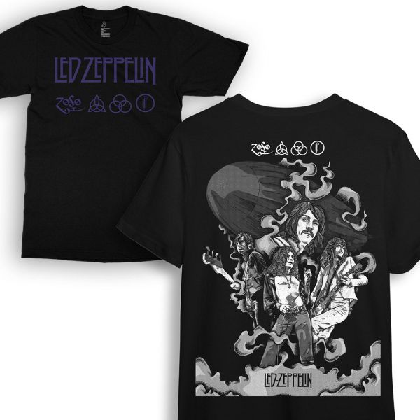 Shop Now Led Zeppelin Music Band Tshirt Online in India.