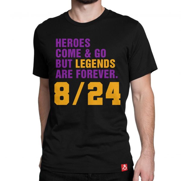 Legend are forever Kobe Bryant Basketball T-shirt In India by Silly Punter