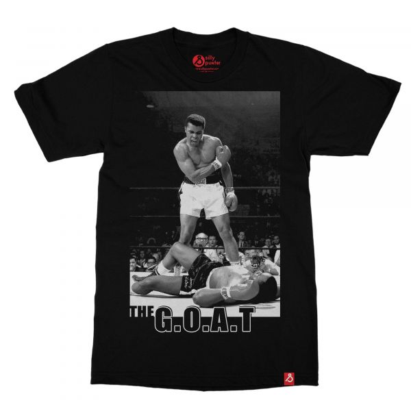 Shop Now Muhammad Ali The GOAT Tshirt Online in India.
