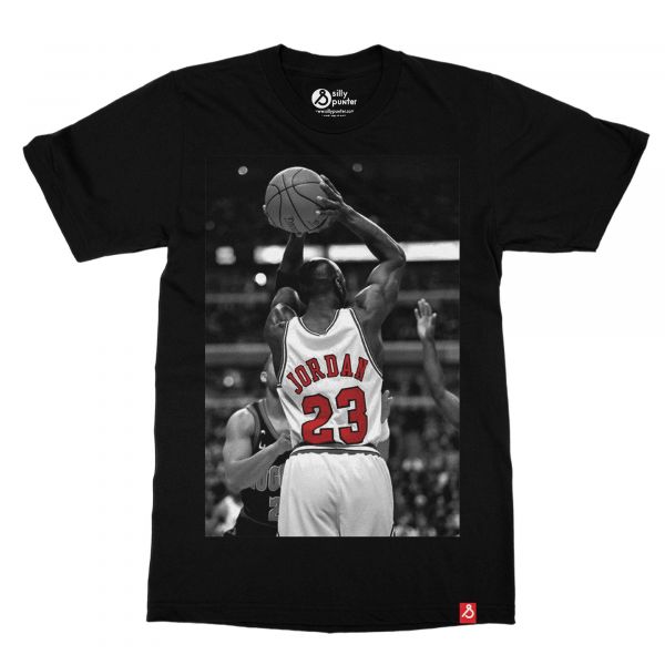 No. 23 Michael Jordan Basketball T-shirt In India by Silly Punter