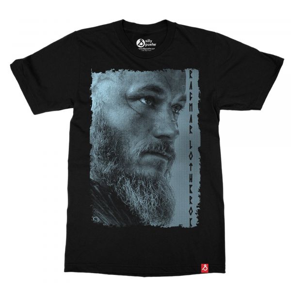 Vikings Tv Show Ragnar Lothbrok Tshirt in India by Silly Punter