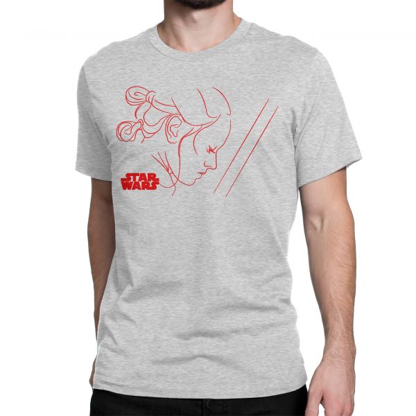 Official Star Wars™: Rey Outline T-shirt 