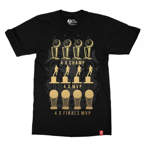 Respect The King Lebron James Basketball T-shirt In India by Silly Punter