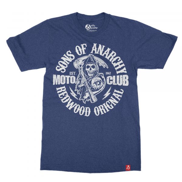 Shop Now Moto Club sons of anarchy Tv-series Tshirt Online in India.