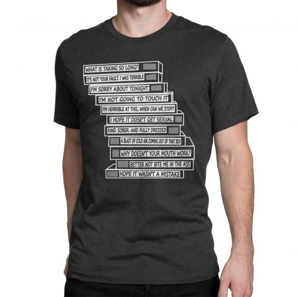 Title of your S*X  Tape from Brooklyn Nine-Nine Tv show  T-shirt In India by Silly Punter 