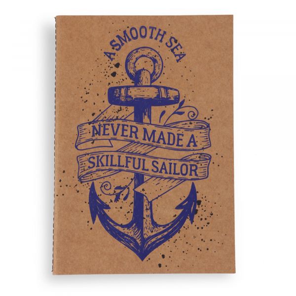 A Smooth Sea Motivational Notebook In India by Silly Punter 