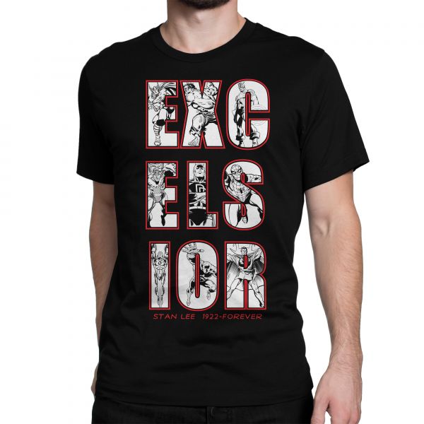 Marvel Stan Lee Excelsior Tshirt In india by silly punter