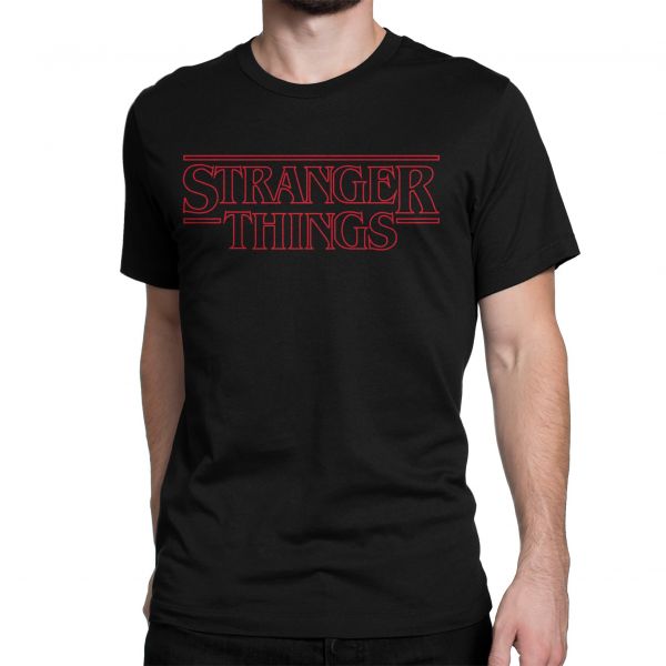 Logo from Stranger Things T-shirt In India by Silly Punter 