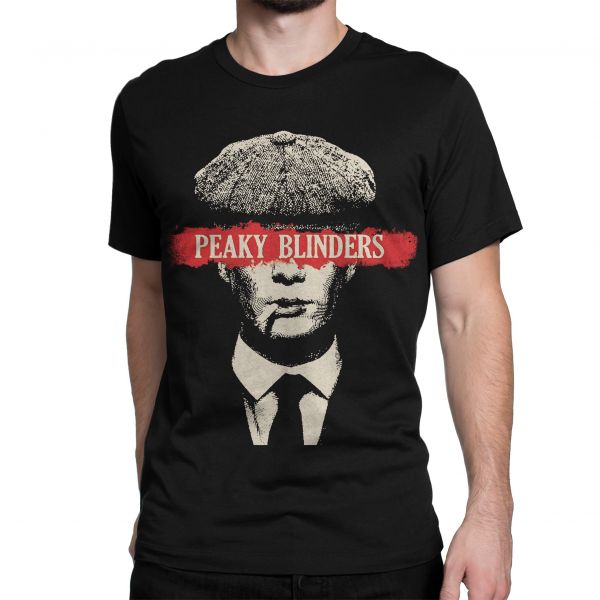 Peaky Blinders Tv Show Thomas Shelby Hand T-shirt In India by Silly Punter