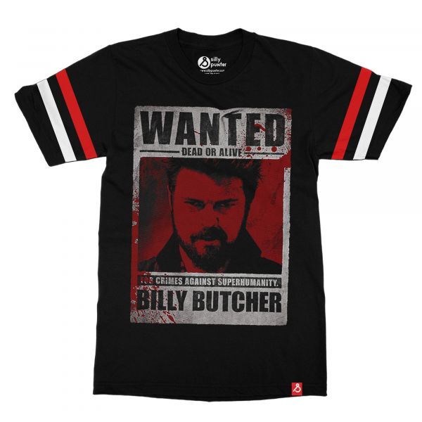 Shop Now Wanted Billy Butcher From The BOYS Tv-show Tshirt Online in India.