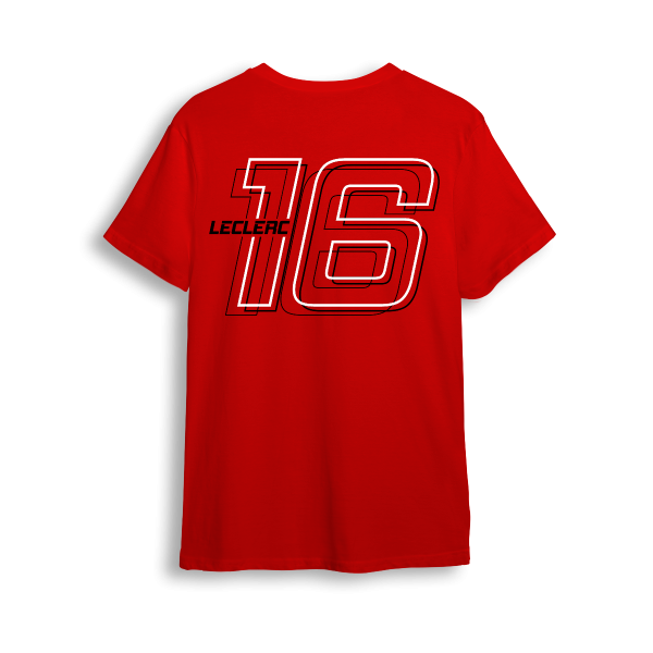 Leclerc-16-Formula-One-Tshirt-India