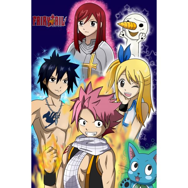 Anime FairyTail Poster in India by Silly Punter 