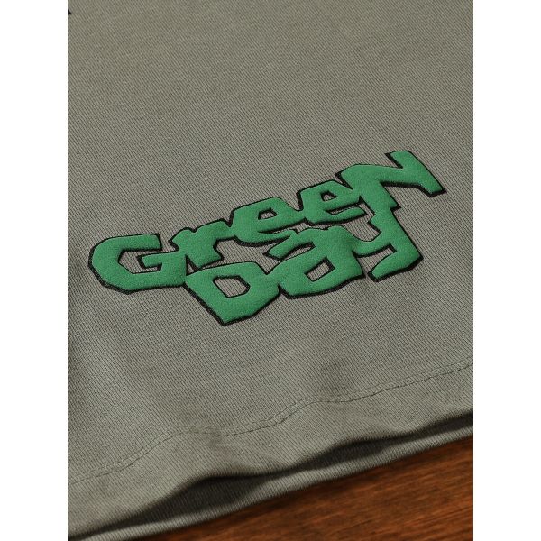 OS Green Day Women Oversized  Croped Tshirt In India By Silly Punter