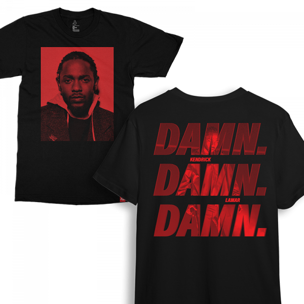 Kendrick  Lamar DAMN Ablum HIp Hop Music Tshirt In India by Silly Punter
