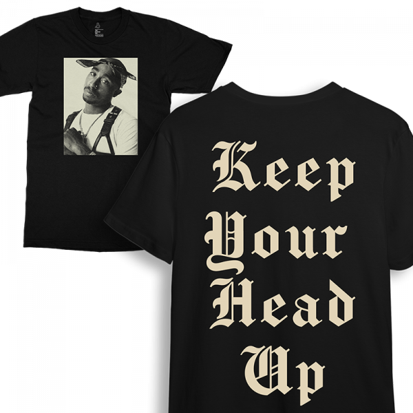 Keep Your Head Up Tupac Hip Hop Tshirt In India