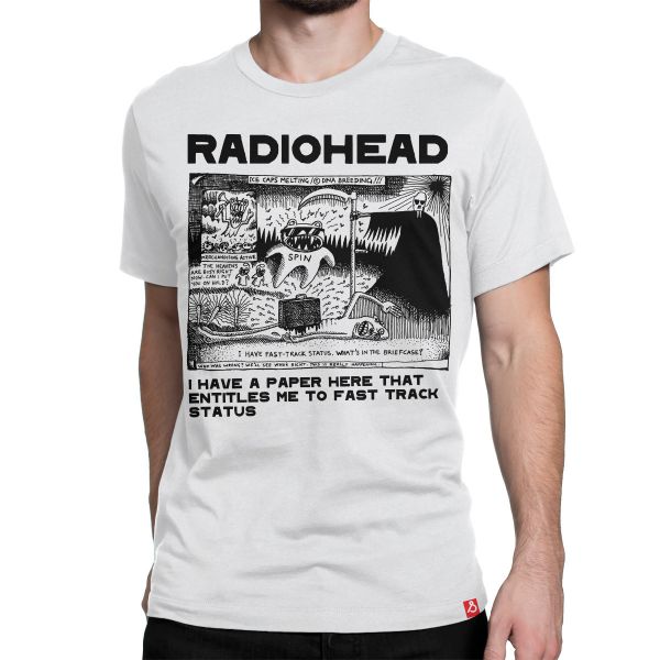 Fast Track Status Radiohead Music Tshirt In India By Silly Punter