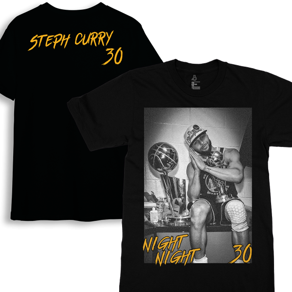 Night Night Steph Curry 30 NBA Basketball NBA Tshirt In India By Silly Punter