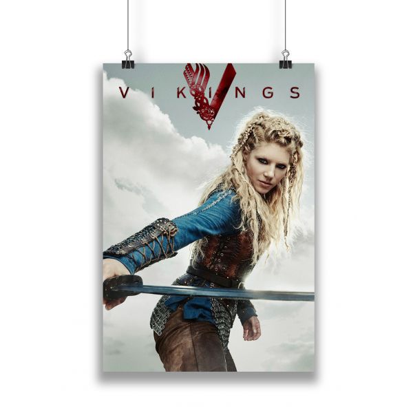 Lagertha The Shieldmaiden poster in India by Sillypunter