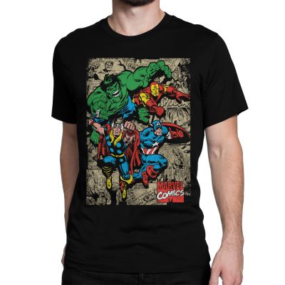 Marvel Comic 80 Years  The Mighty Four Avengers by Marvel™ T-shirt 