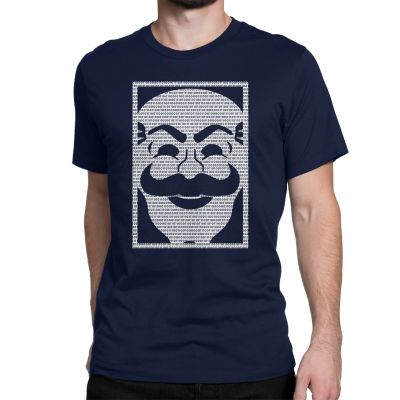 Mr.Robot Are you 1 or 0 Message T-shirt In India by Silly Punter