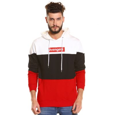 Marvel Avengers Colourblock Hoodie Sweatshirt in India by Silly Punter
