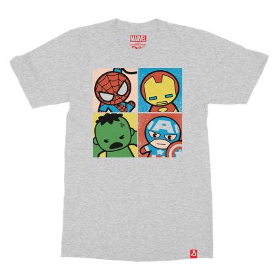 Marvel Avengers Kawaii Tshirt In India by Silly punter