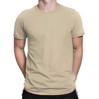 Men's Basic Biscuit T-Shirt by Silly Punter in India