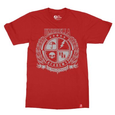 Shop Now The Umbrella Academy : Crest T-Shirt Online in India SillyPunter