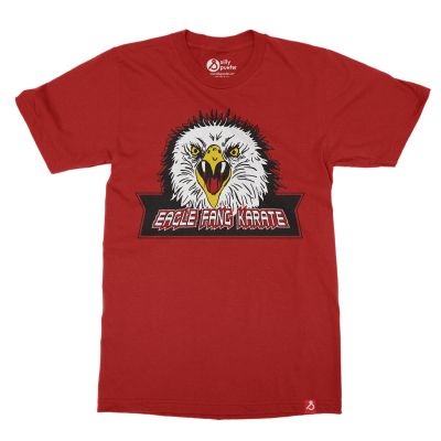 Shop Now Eagle Fang Logo Cobra Kai web series Tshirt Online in India.