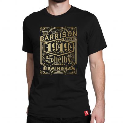 Peaky Blinders Tv Show Garrison Tavern T-shirt In India by Silly Punter