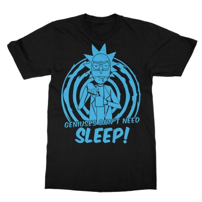 Rick And Morty-Geniuses Don't Need Sleep