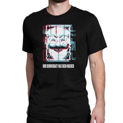 Mr.Robot Glitch in the system T-shirt In India by Silly Punter