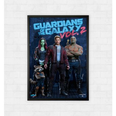 Official Guardians of the Galaxy Vol. 2: Movie Poster by Marvel™ in India by Silly Punter