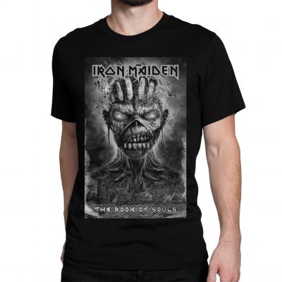 Shop Iron maiden Book of Souls Music Band Tshirt Online in India.