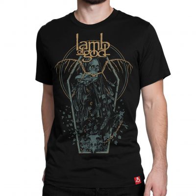 Shop Now Lamb Of God Music Band Tshirt Online in India.