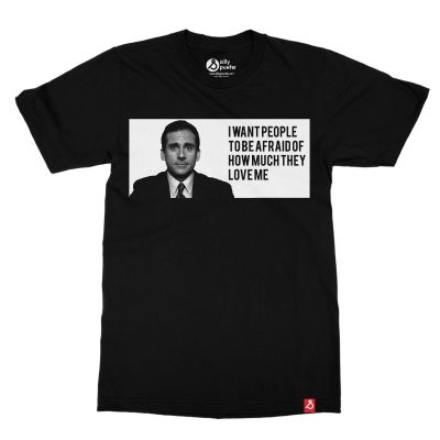 Shop Now The office I am afraid Tv-Show Tshirt Online in India.