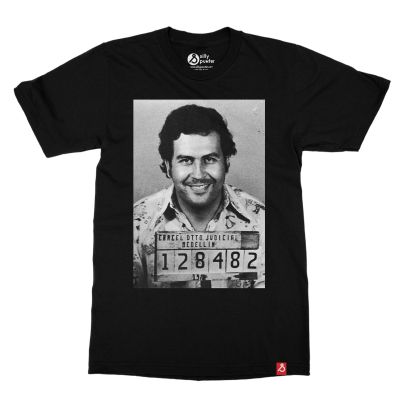 Pablo Mugshot from Narcos Tv show  T-shirt In India by Silly Punter 