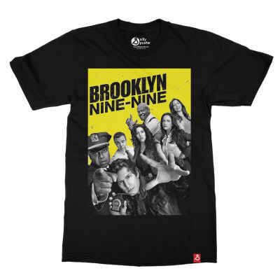 Cast Poster from Brooklyn Nine-Nine Tv show  T-shirt In India by Silly Punter 