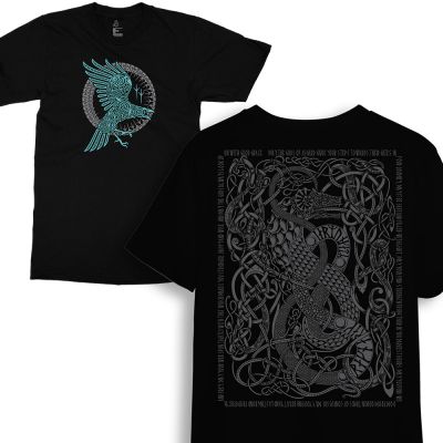 Shop Now for Vikings Tv Show Raven of Odin T-Shirt Online in India SillyPunter