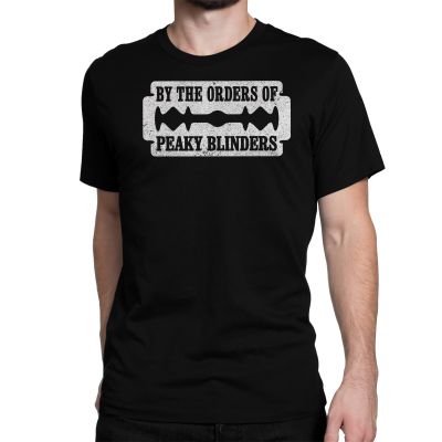 Peaky Blinders Razor By The Order of Peaky Blinders Tshirt In India by silly punter