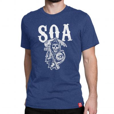 Shop Now SOA sons of anarchy Tv-series Tshirt Online in India.