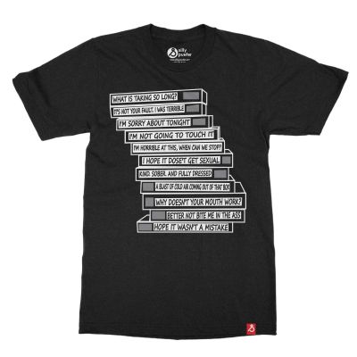Title of your S*X  Tape from Brooklyn Nine-Nine Tv show  T-shirt In India by Silly Punter 